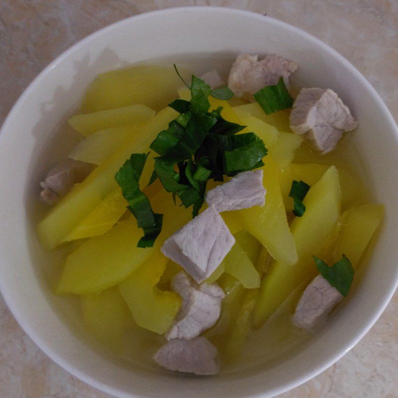 Step 3 Final Product Papaya Pork Soup