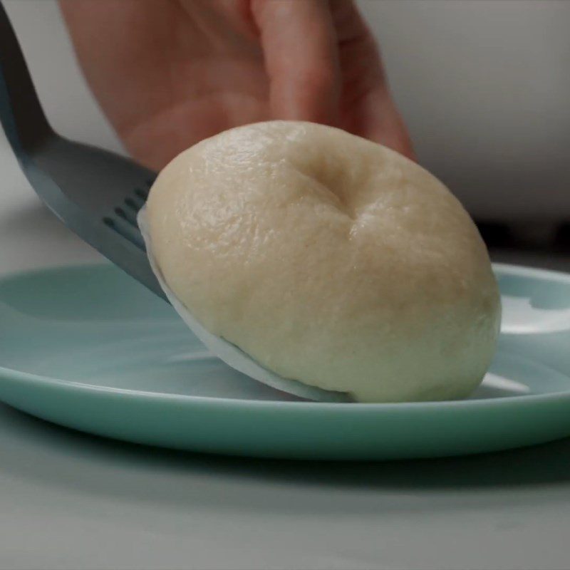 Step 7 Final Product Custard mango buns