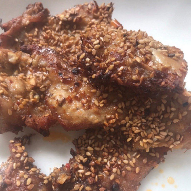 Step 4 Final Product Satay Grilled Pork Ribs in an Air Fryer