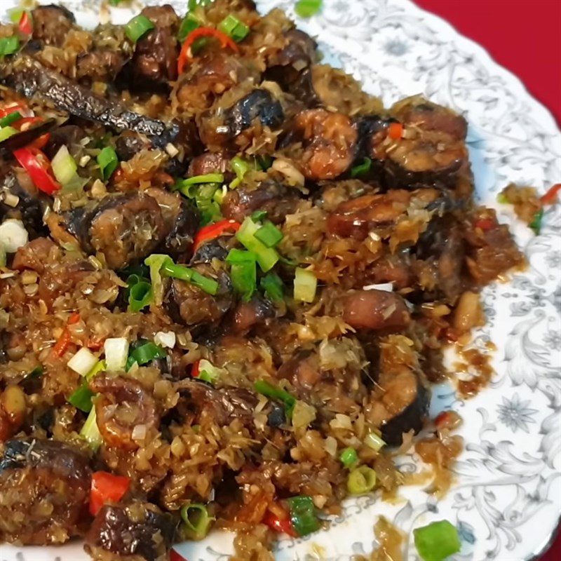 Step 5 Final Product Braised eel with lemongrass and chili