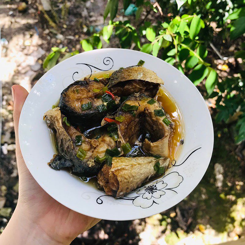 Step 4 Final Product Braised Tofu with Pickled Mustard Greens