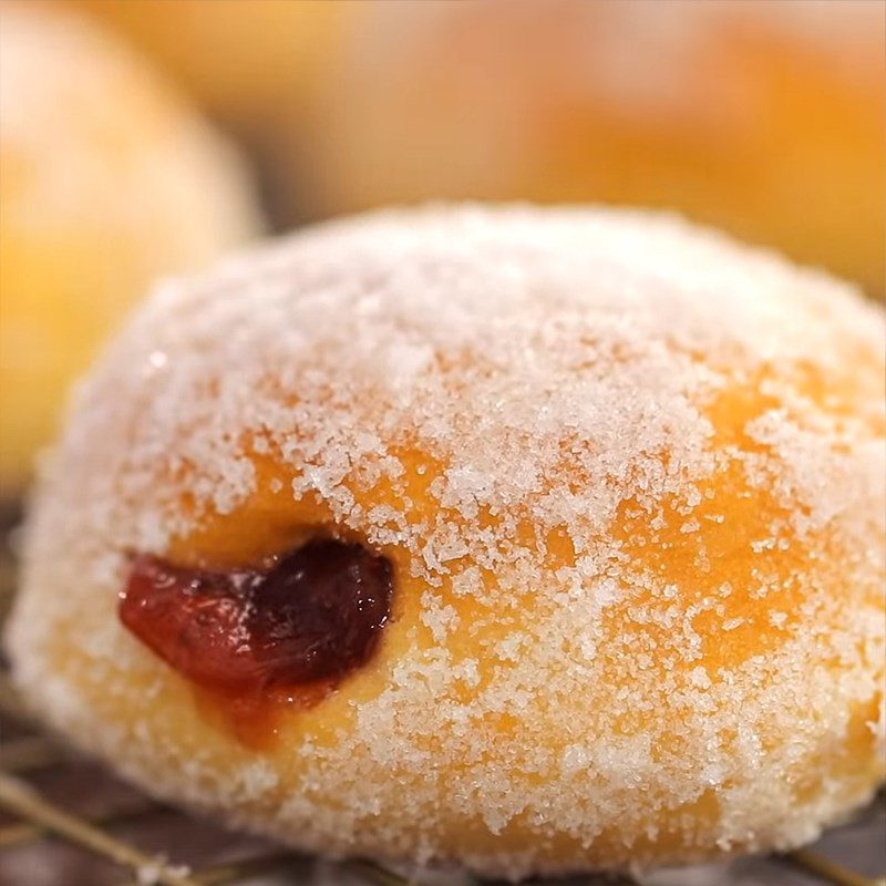 Step 5 Final Product Baked Donuts with Jam Filling