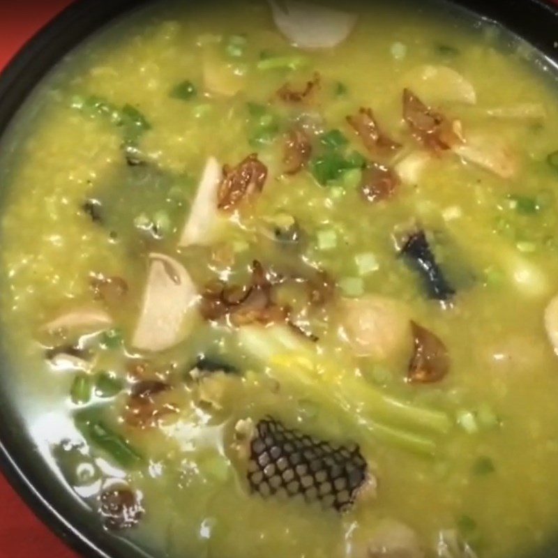 Step 5 Enjoying Snake Porridge with Mung Beans