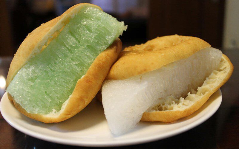 Fried dough - steamed rice cake