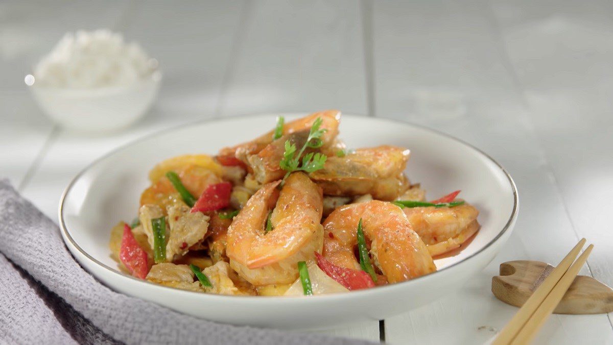 Fragrant shrimp