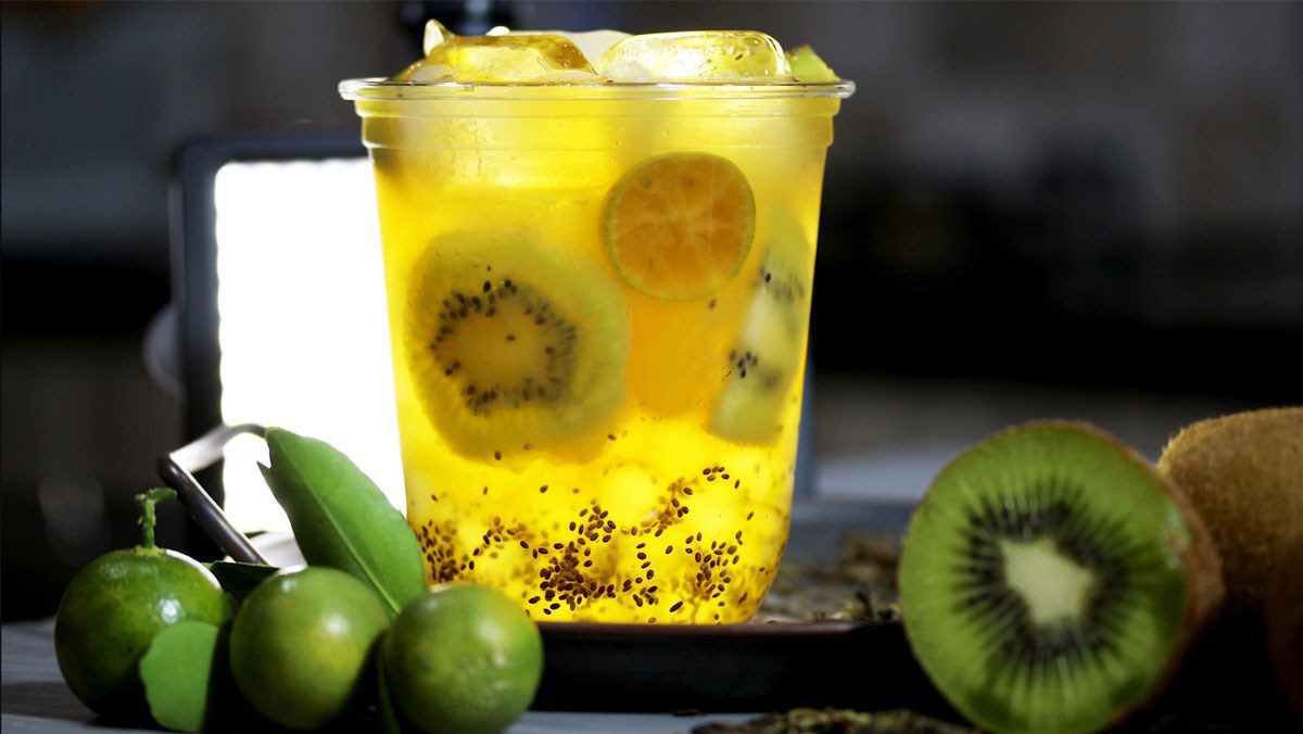 Passion Fruit Kiwi Tea