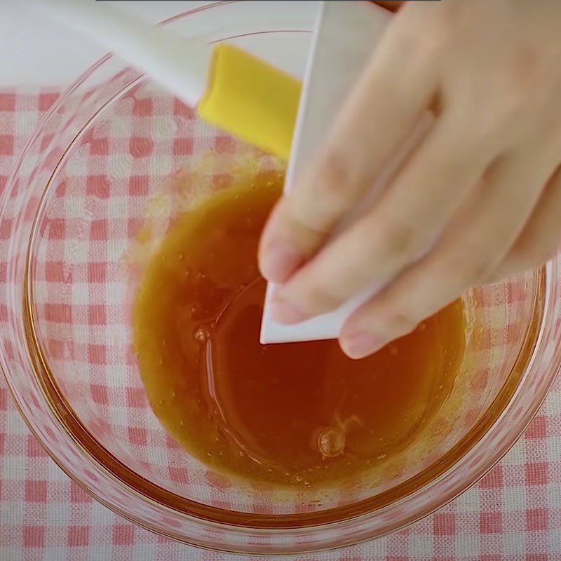 Step 1 Mixing the mooncake dough Mooncake with durian coconut filling using an air fryer