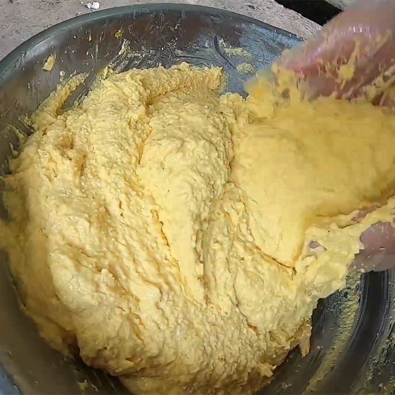 Step 4 Mix the coconut cake batter