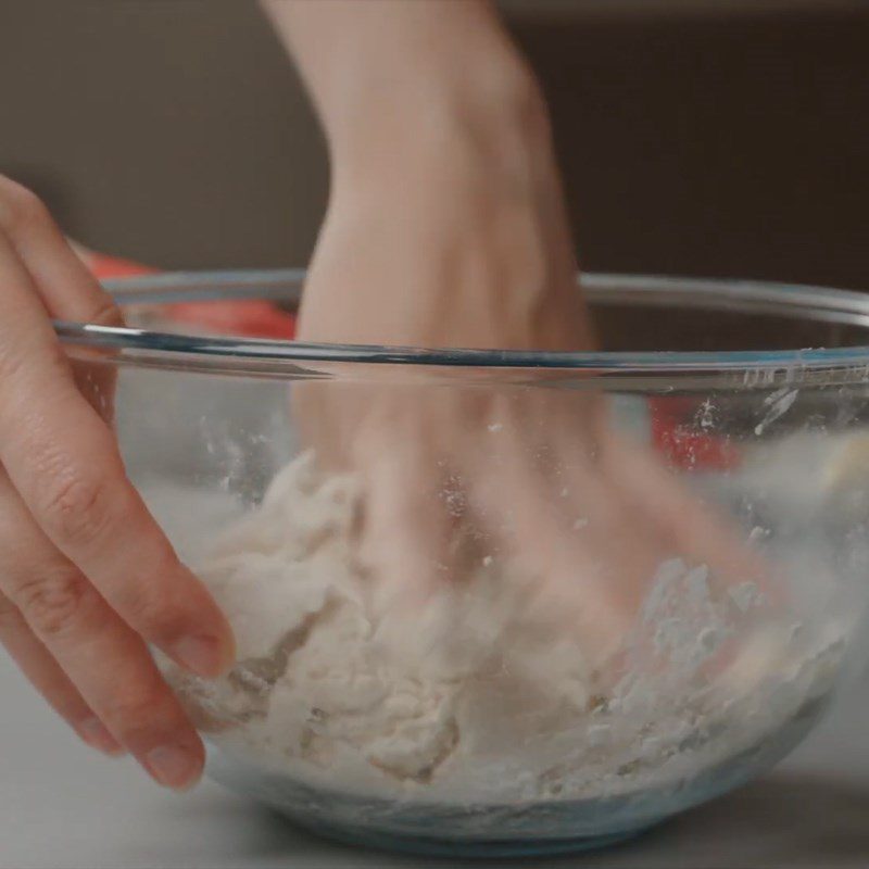 Step 3 Mixing and Proofing the Bao Dough Mango Custard Filling