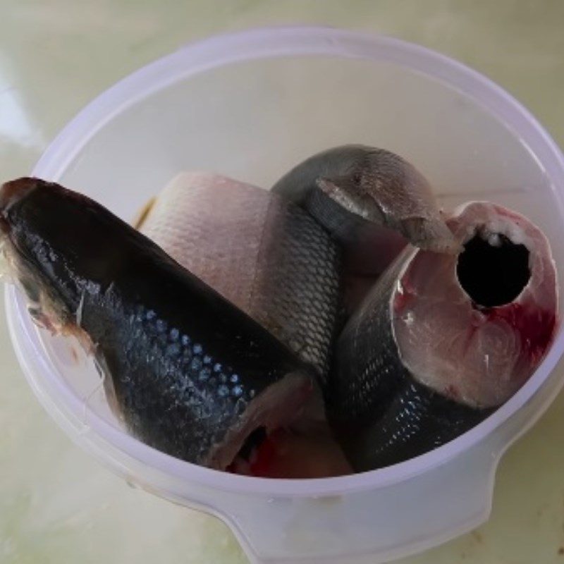 Step 2 Marinating Fish Grilled Sunfish