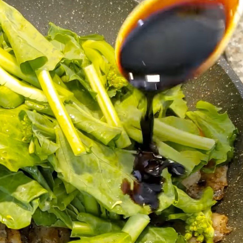 Step 2 Sautéing ingredients Japanese curry rice with minced meat