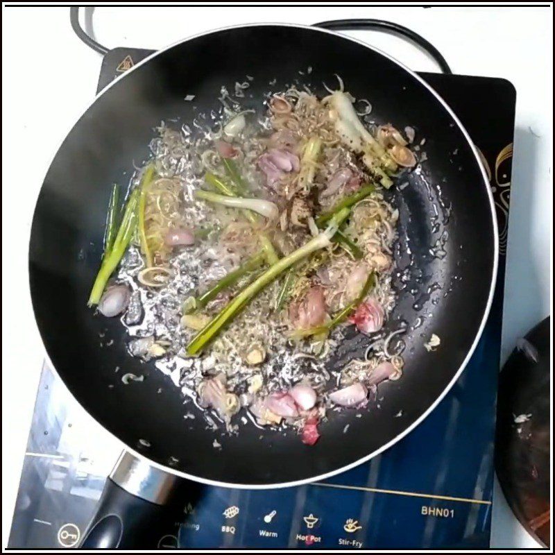 Step 3 Stir-fried chicken hearts Chicken hearts stir-fried with bok choy