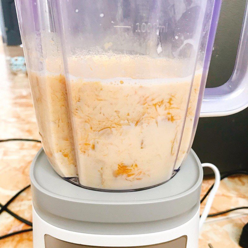 Step 2 Blend the milk and pumpkin mixture Pumpkin milk (recipe shared by user)