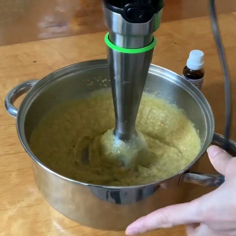 Step 3 Blend the lentil porridge