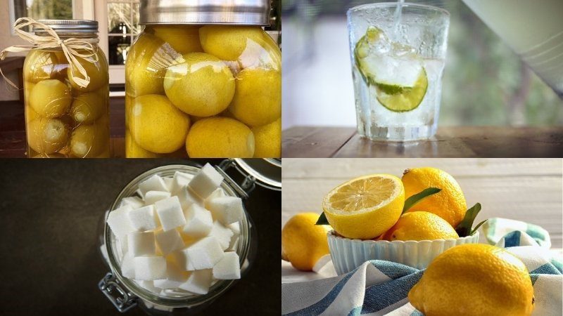 Ingredients for salty lime soda