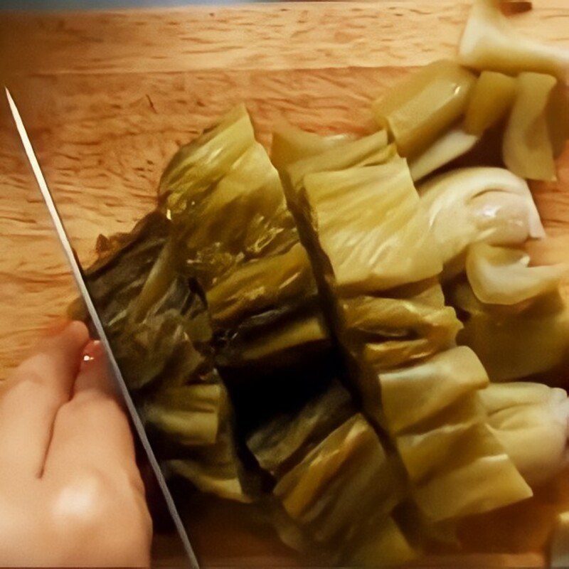 Step 1 Prepare the ingredients for sour melon soup with beef and herbs