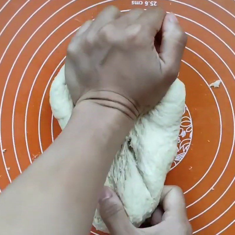 Step 2 Knead the dough for Milk Cream Bread