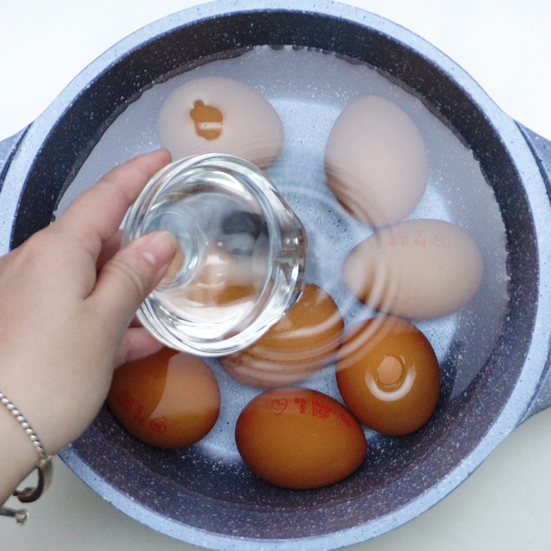 Step 2 Boiled Chicken Eggs Eggs in Soy Sauce