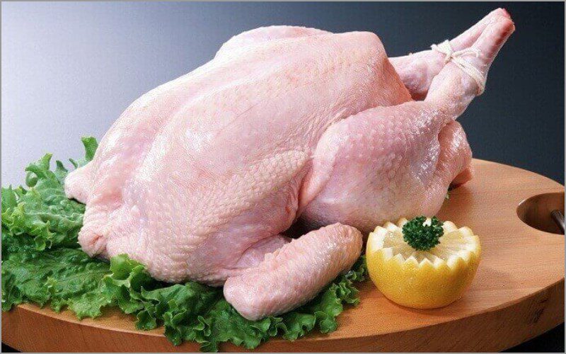 The freshness of chicken meat