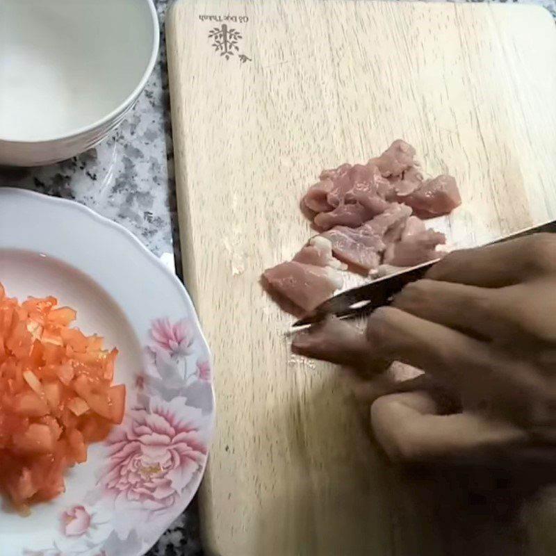 Step 1 Prepare the ingredients for Dry Noodle with Barbecue Pork