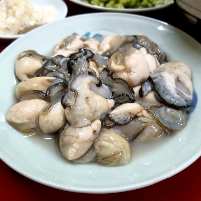 Step 1 Prepare the ingredients for Fried oysters with sticky rice cake