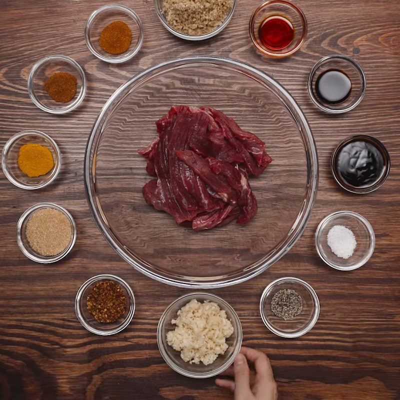 Step 1 Prepare the Ingredients for Shredded Dried Beef