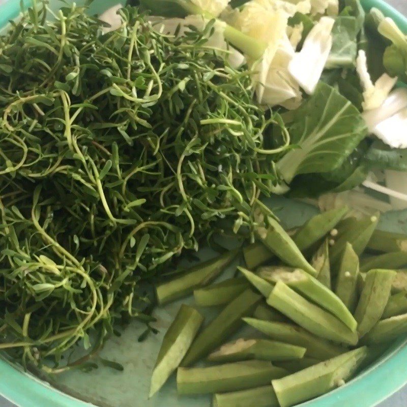 Step 1 Prepare Ingredients for Vegetarian Goat Hotpot