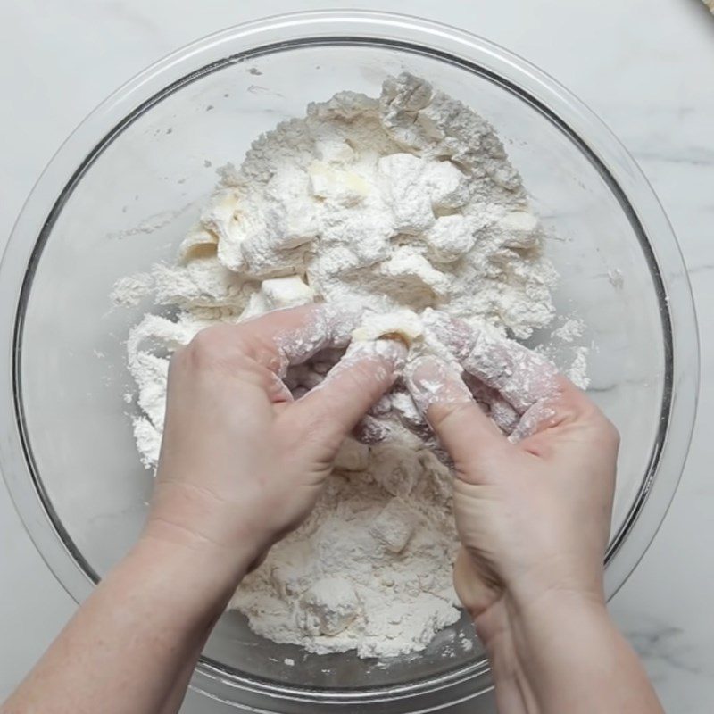 Step 7 Making the dough for Chicken pot pie