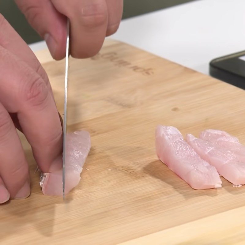 Step 1 Prepare and Marinate the Fish for Fish Spring Rolls