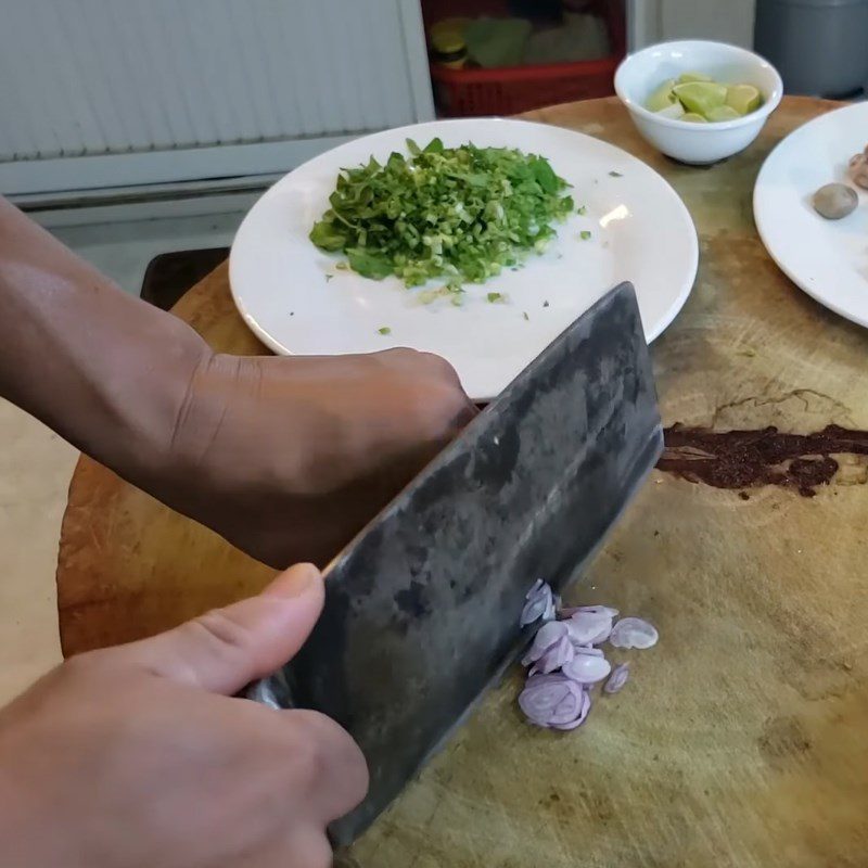 Step 1 Prepare the ingredients for Rabbit Blood Pudding