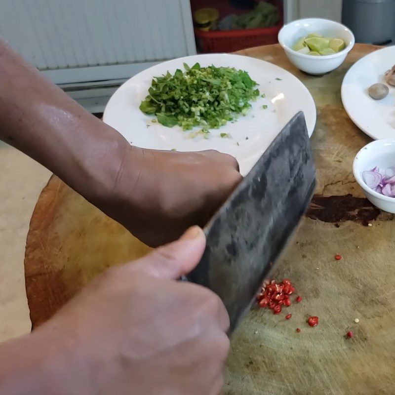 Step 1 Prepare the ingredients for Rabbit Blood Pudding