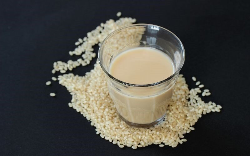 Brown rice milk