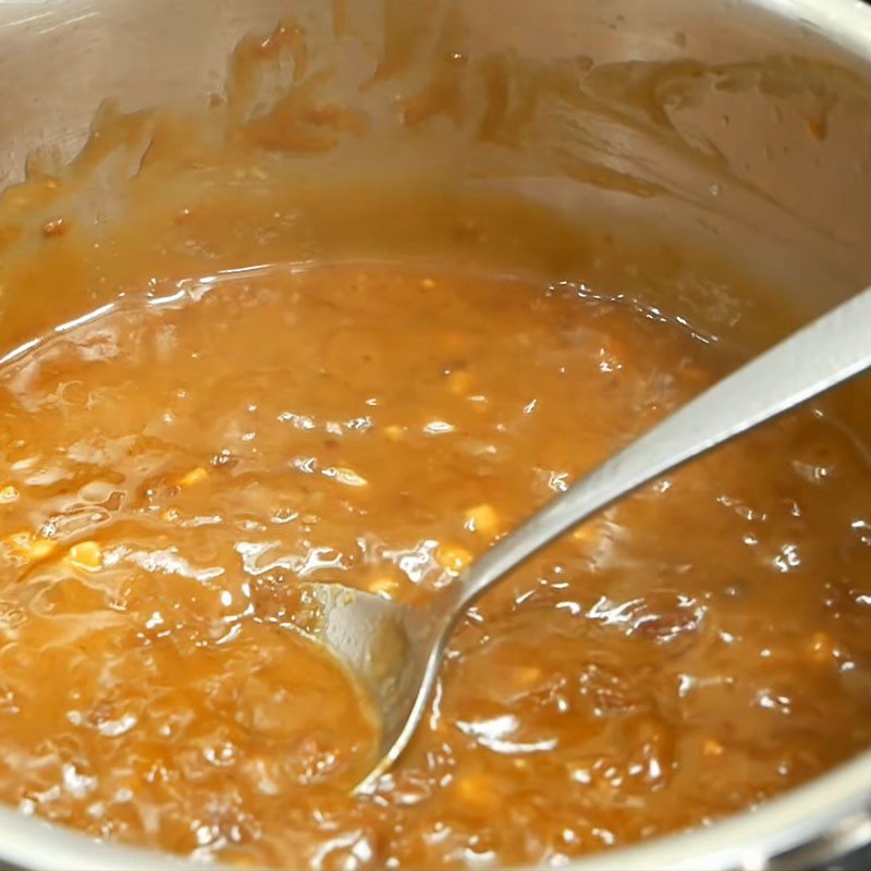 Step 4 Make the sauce for Bun Goi Da Soc Trang