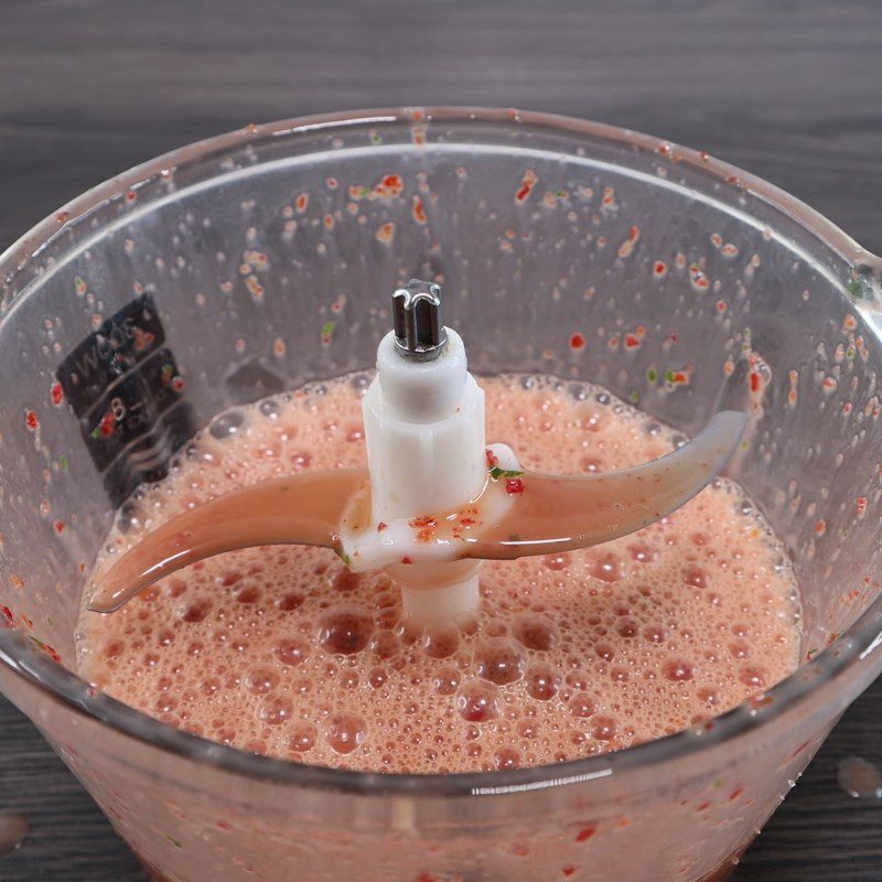 Step 2 Blend the ingredients Fish sauce with condensed milk