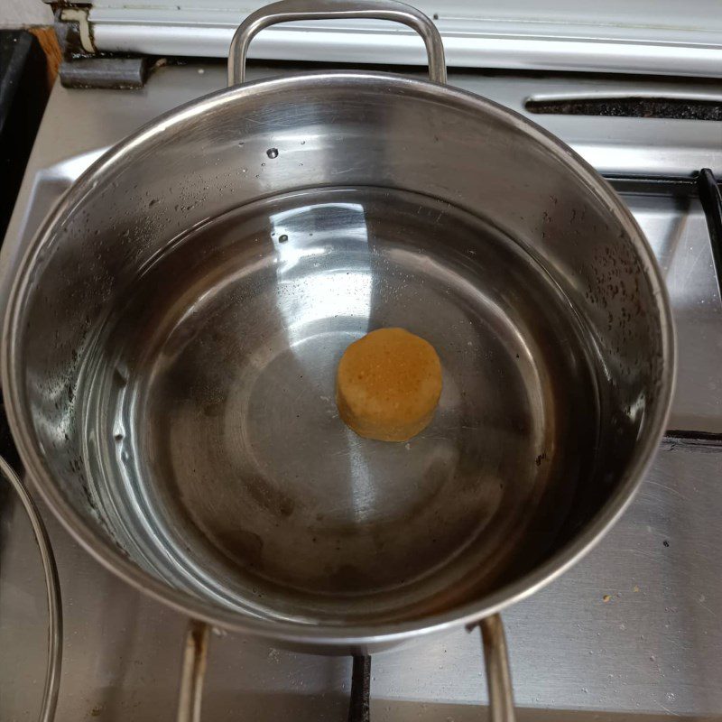 Step 2 Making jelly with seaweed