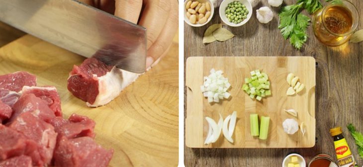 Step 1 Prepare Ingredients for Beer Braised Beef