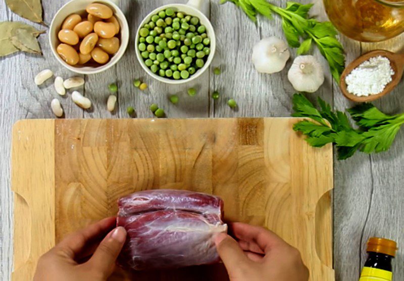 Ingredients for Braised Beef Dish