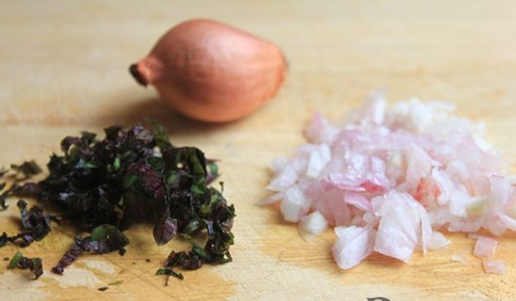 Step 1 Prepare Ingredients for Grilled Stuffed Eggplant