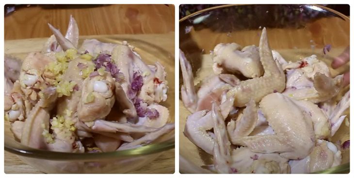 Step 1 Prepare the ingredients for Garlic Butter Fried Chicken