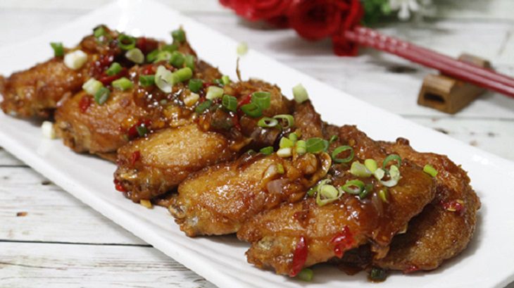 Step 3 Final product Fried chicken with tamarind