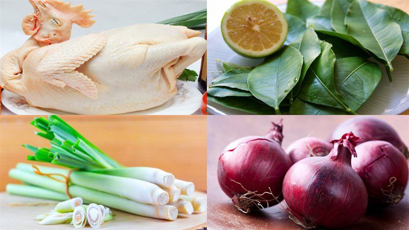 Ingredients for Salt-baked Chicken