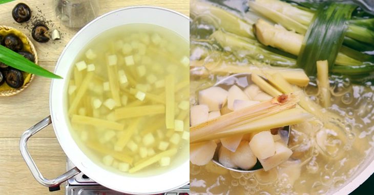 Step 2 Execution of Sugarcane Juice with Water Chestnut and Chia Seeds