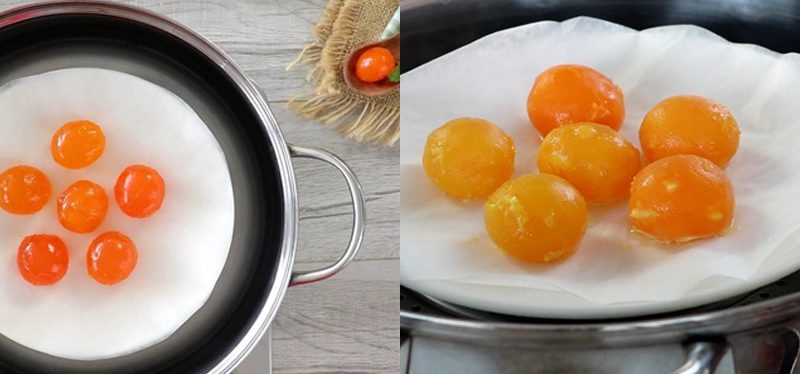 Step 1 Prepare the ingredients for crispy fried cheese balls wrapped in salted egg