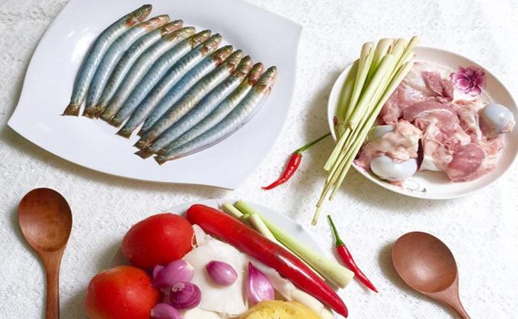 Ingredients for dish 2 ways to cook eel hot pot rich and delicious like in restaurants