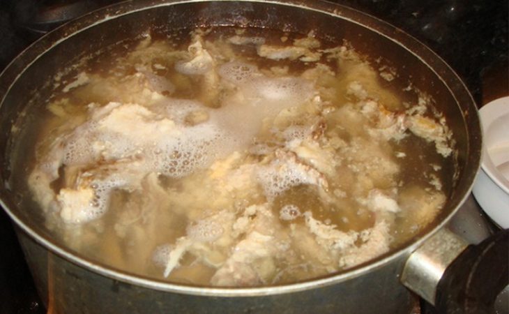 Step 1 Prepare the ingredients for Sour fish hotpot with giang leaves