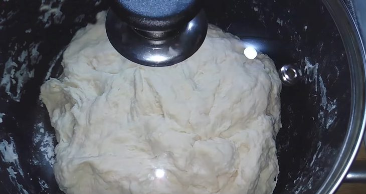 Step 1 Knead and ferment the Mì căn dough