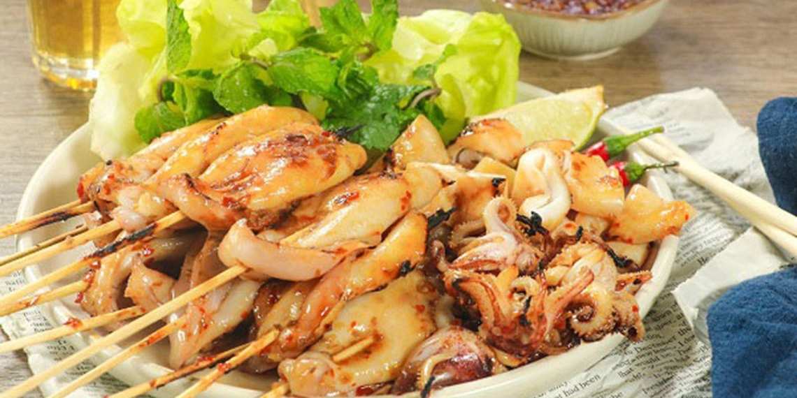 2 methods to make grilled squid with salt pepper delicious 01514