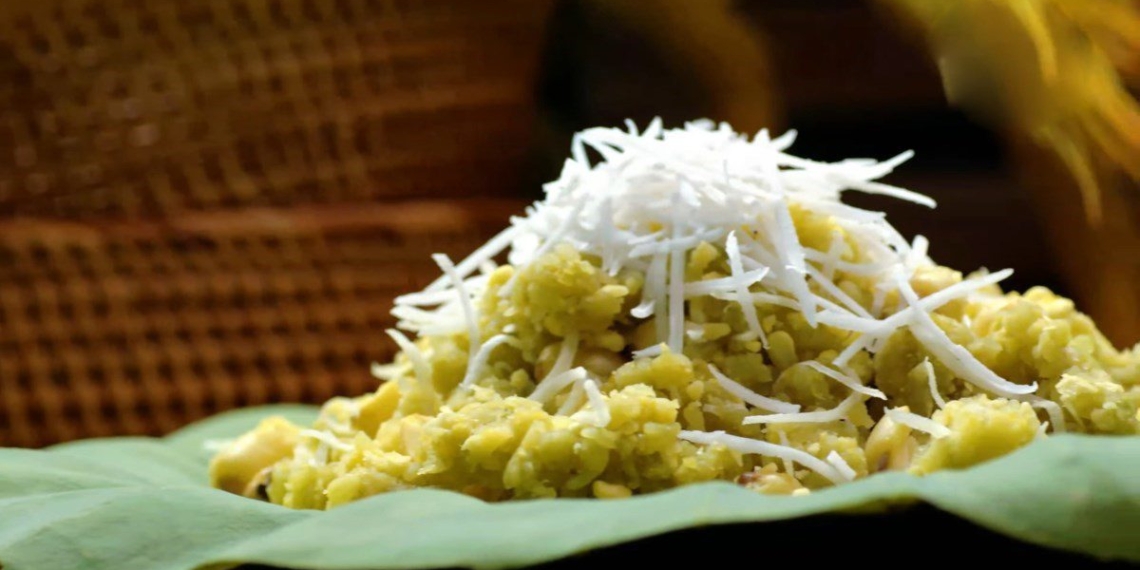 2 ways to cook lotus seed rice with green beans delicious for day 07052