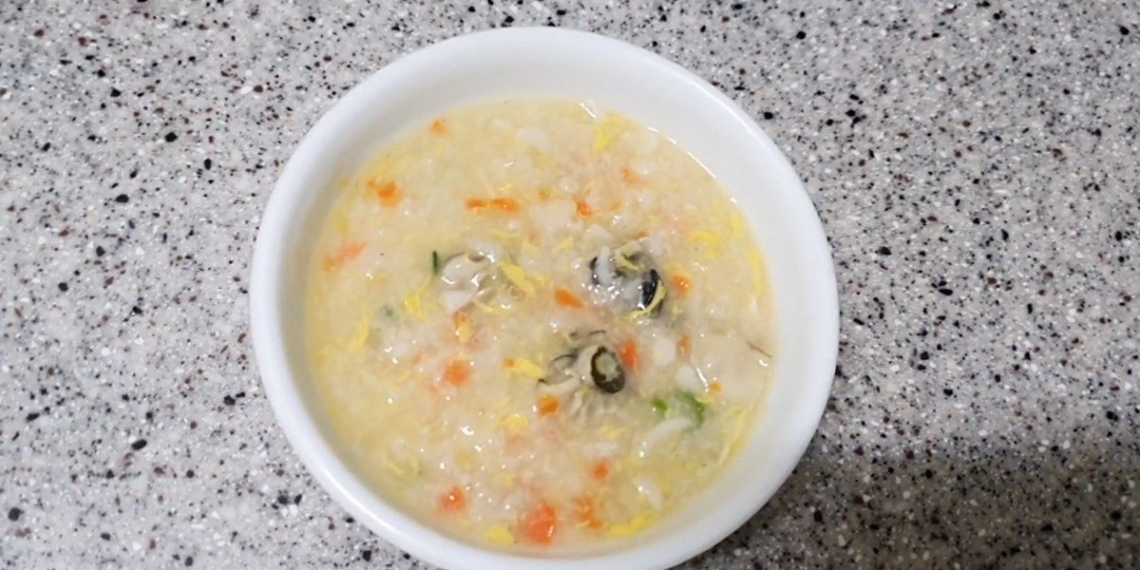 2 ways to cook oyster porridge for baby nutritious easy to make at home 10200