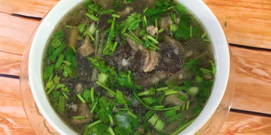 2 ways to cook rice porridge with beef and dried fish for effective weight loss 09599